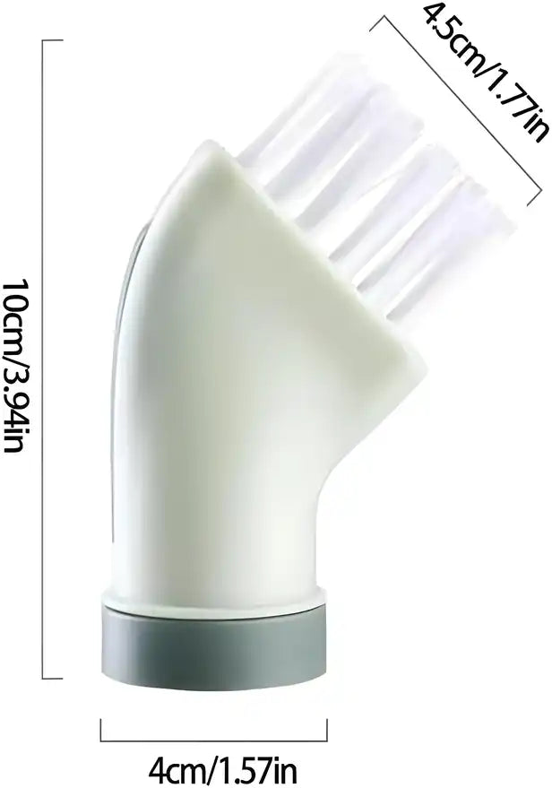 Set of two 19378 multi-use cleaning brushes designed to connect to mineral water bottles for versatile kitchen cleaning tasks.