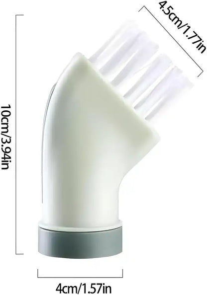 Set of two 19378 multi-use cleaning brushes designed to connect to mineral water bottles for versatile kitchen cleaning tasks.