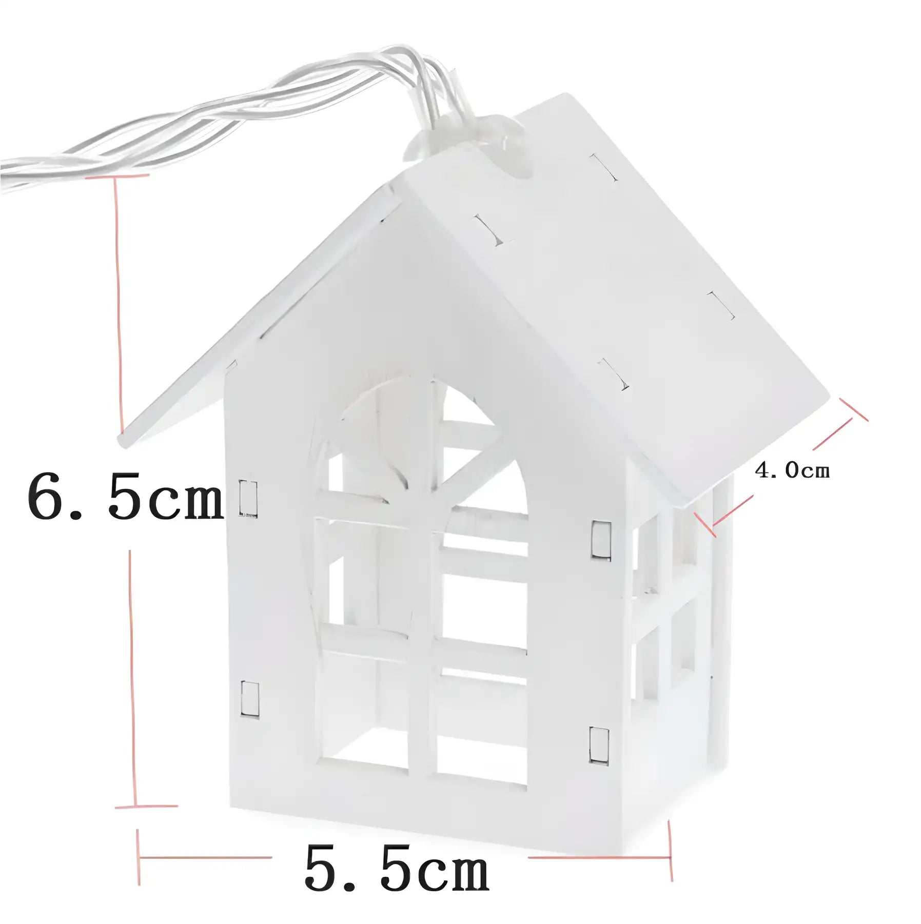 White home string lights for Diwali decorations, featuring 19378 brand festive lighting on a neutral background.