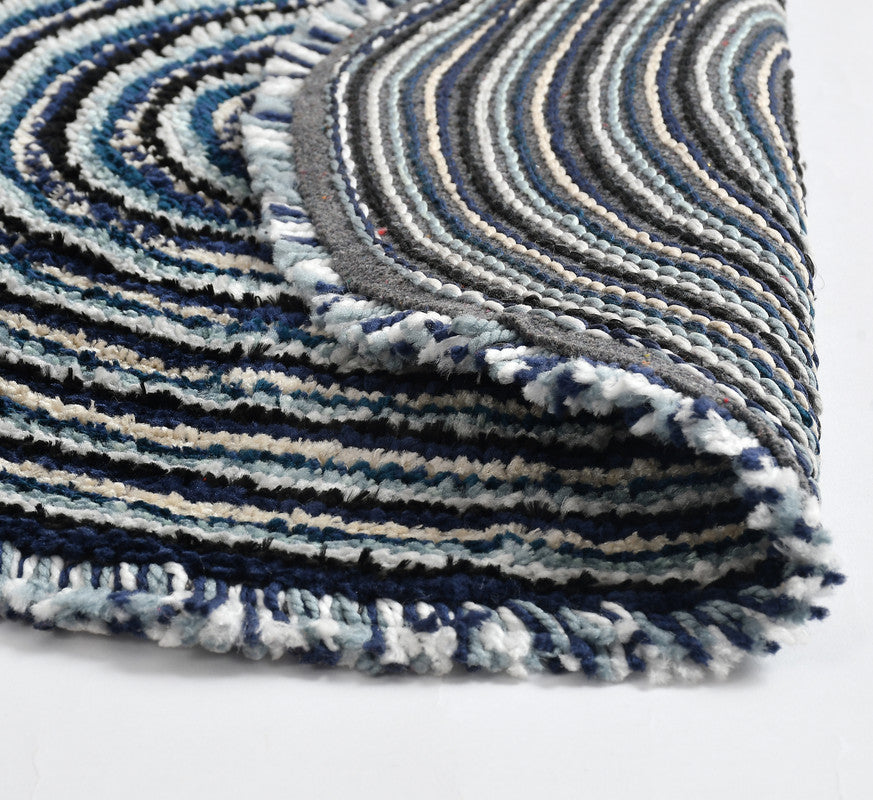 Set of two 40x60cm microfiber anti-skid washable bathmats with soft texture and non-slip backing, ideal for bathroom floors.