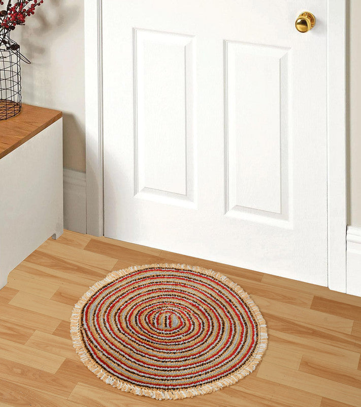 Pair of soft microfiber anti-skid and washable bathmats in 40x60cm size, featuring non-slip backing and plush texture.