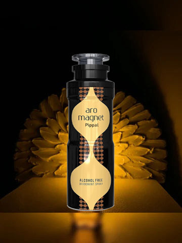 A pack of two perfume sprays featuring Aro Magnet alcohol-free deodorant spray and 555 concentrated attar by 6255.