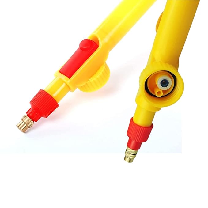 Pair of 18057 adjustable garden sprayers with brass nozzles, ideal for plants, garden watering, and pesticide application.