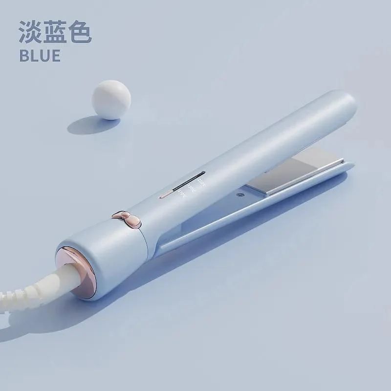 Electric dry wet dual-use hair curler by 18049, showcasing its sleek design for straight and volumized hairstyles.