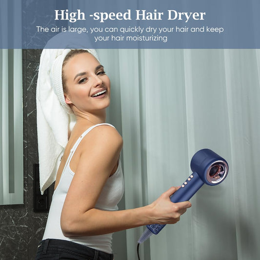 4485 high-speed hair dryer with 2000W power and 110000 RPM for fast drying and professional styling.