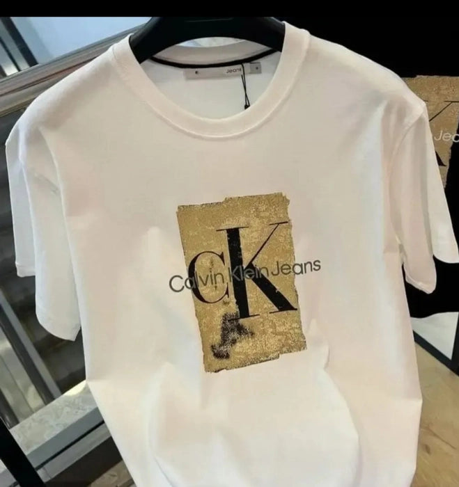 Mens T-shirt from 18537 featuring a casual fit and classic design, shown in a neutral color with short sleeves.