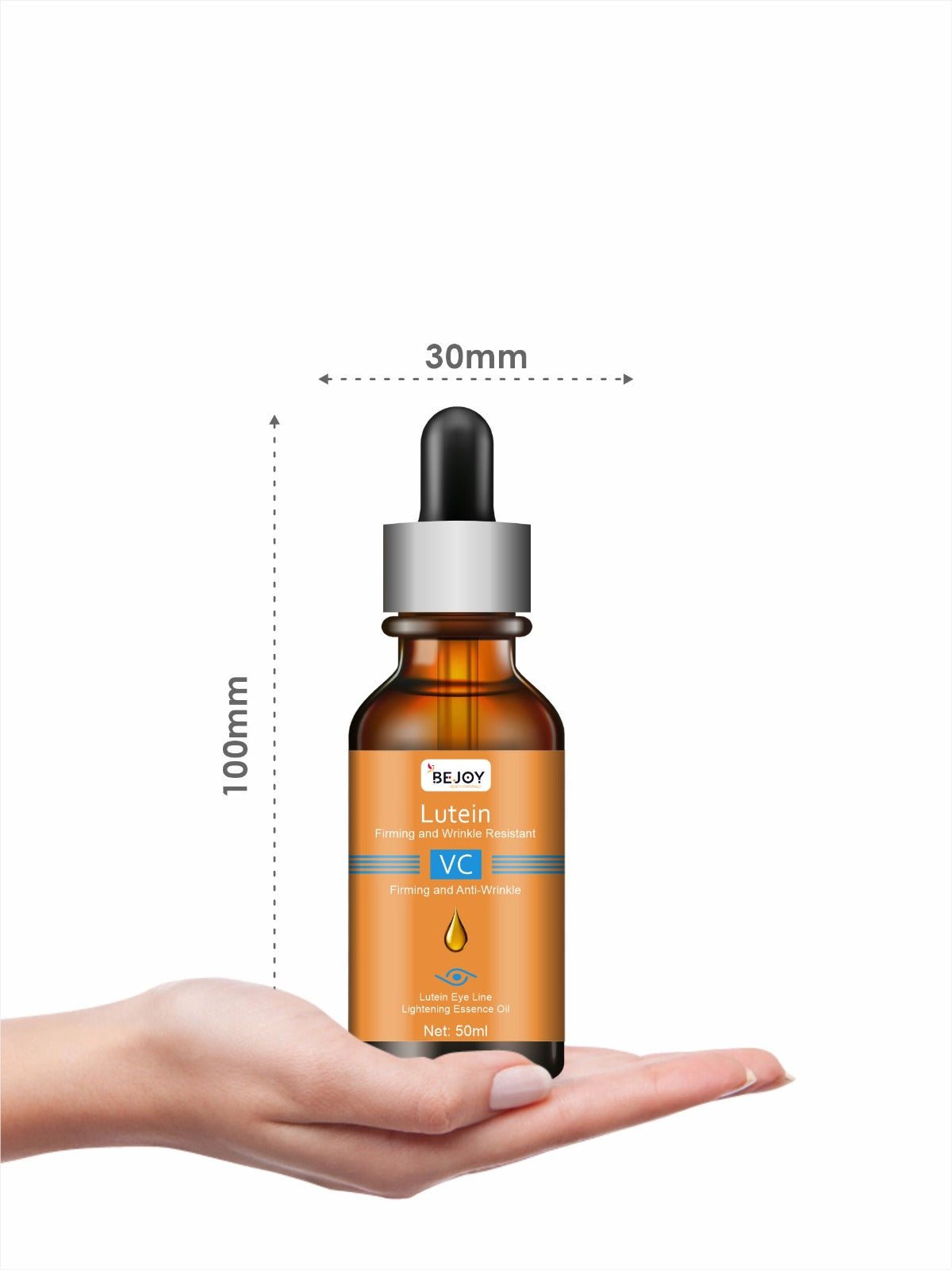 Two bottles of 16182 Lutein Firming and Anti-Wrinkle Cream, 50ML each, showing the cream's packaging and labeling.