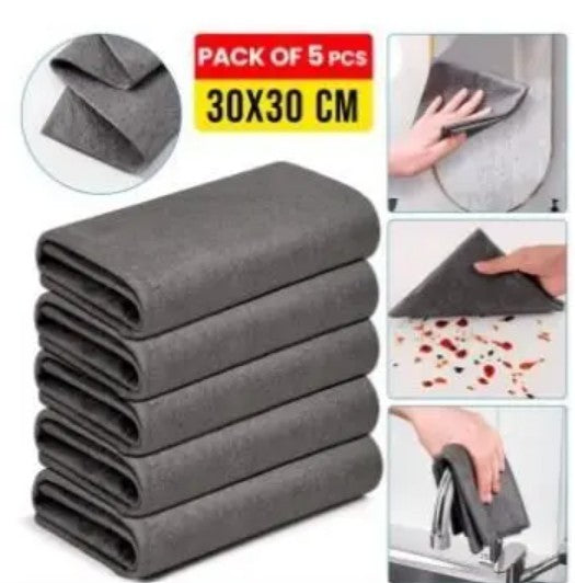 Thickened Magic Cleaning Cloth from 26041, soft and absorbent cleaning cloth for kitchen and household surfaces.
