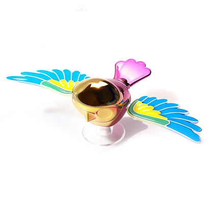 Moving Wind Swinging Bird Wings car accessory by 4485, featuring realistic bird wing decorations for vehicle embellishment.