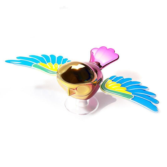 Moving Wind Swinging Bird Wings car accessory by 4485, featuring realistic bird wing decorations for vehicle embellishment.