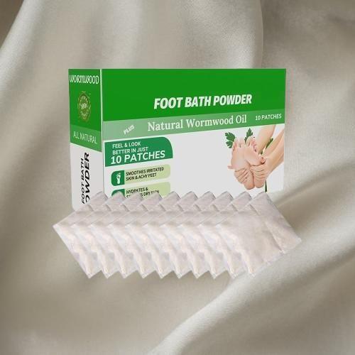 Foot bath powder patches from 25560, featuring foot scrub patches for cleansing and revitalizing the feet.
