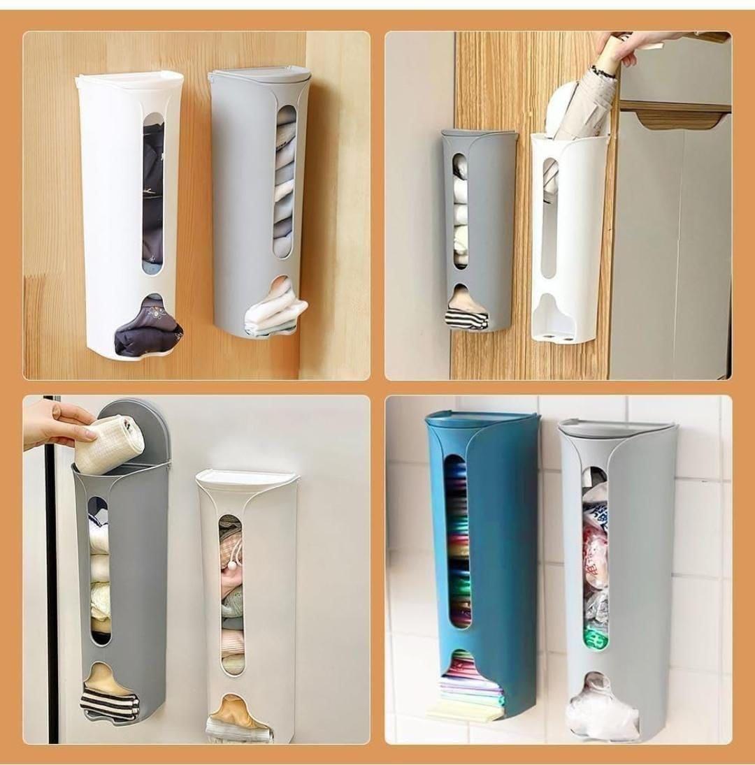 Over the door shoe organizer from 16699, wall-mounted cabinet storage with multiple compartments for organizing shoes and accessories.