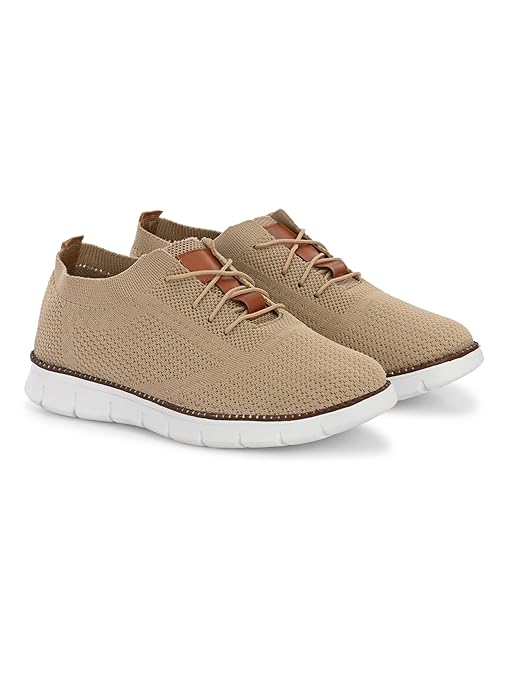 Brown Kastava men's slip-on sneakers with sleek design and comfortable fit, perfect for casual and everyday wear.