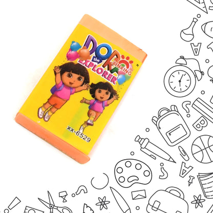 Wukusy stylish eraser with mixed design, ideal for office use, featuring a colorful and decorative appearance in a single piece