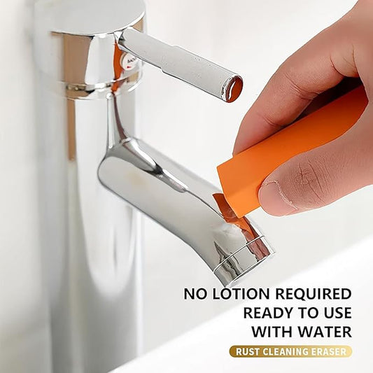 18049 Rust Cleaning Easy Limescale Eraser set for stainless steel stains, rust removal, and decontamination in kitchen and home.
