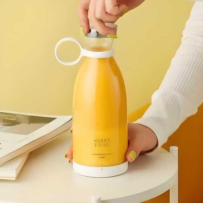 Assorted electric portable mini juicer bottles from 18052, compact and lightweight for fresh juice on the go.