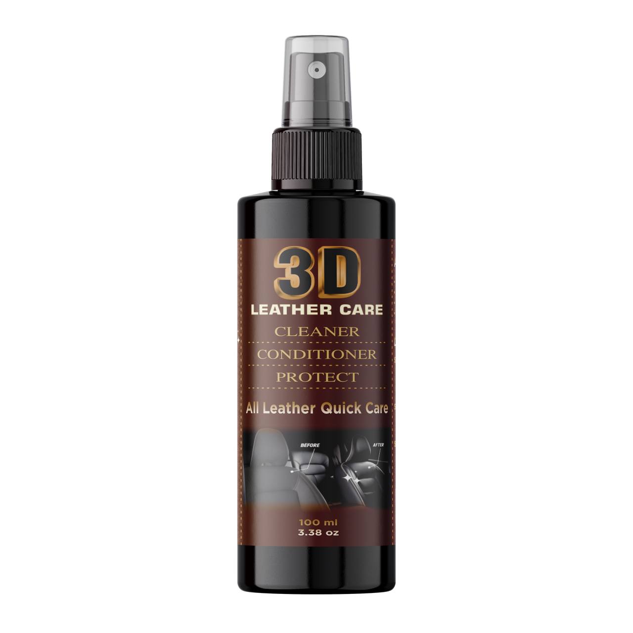 Advanced Formula Leather Cleaner 500 ml from 18052 for cars and vehicles, showing the cleaning solution bottle.