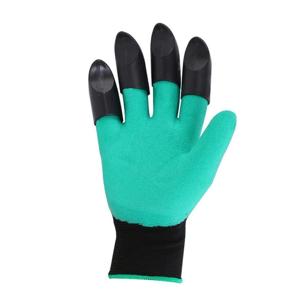 Waterproof gardening gloves with built-in claws, 18057 brand cleaning gloves for gardening and outdoor work.