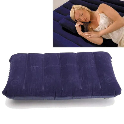 Pack of four 18057 inflatable travelling pillows, compact and portable travel accessories for comfortable support during trips.