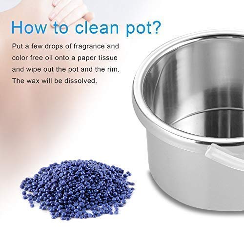 18057 Pro Wax 100 warmer for hot, hard, strip, and paraffin wax; scented wax warmer with temperature regulator for professional waxing.