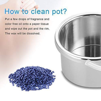 18057 Pro Wax 100 warmer for hot, hard, strip, and paraffin wax; scented wax warmer with temperature regulator for professional waxing.