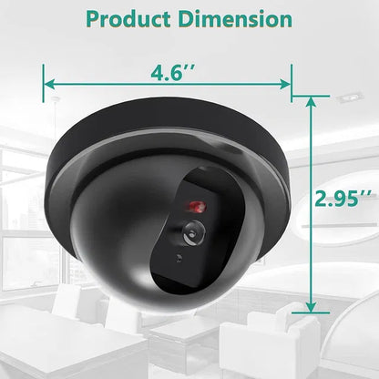 Dummy security camera designed for skiing helmets, branded 18057, with realistic features for security deterrence on the ski slopes.
