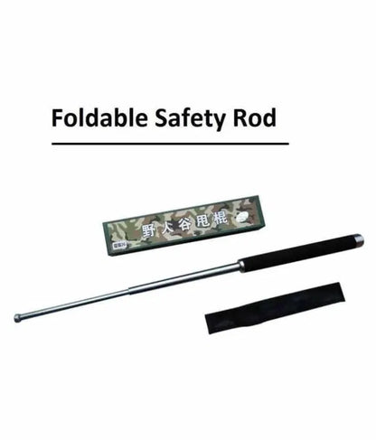 Extendable telescopic self-defense stick or hand pointer, suitable as a walking stick or crutch for adults.