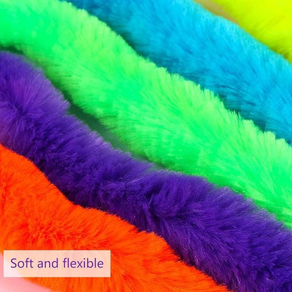 Multicolor Magic Worm stuffed toy set from 18223, versatile fidget tools designed to improve focus for kids and adults.