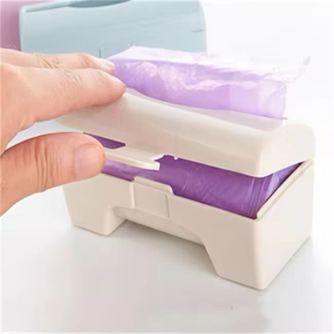 Multicolor bathroom organiser storage holder for garbage bags and supplies, 18242 brand, compact and practical bathroom storage solution.