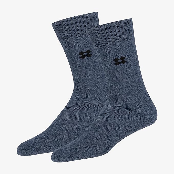 Multicolor woolen men's socks from 18247, free size, soft knit, pack of 4, suitable for cold weather and everyday wear.