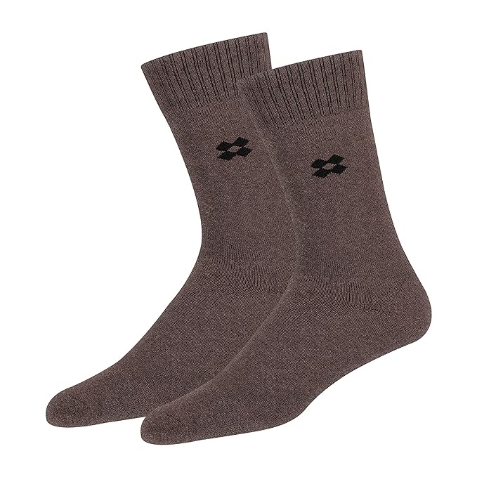 Set of four men's multicolor woolen socks, free size, by 18247, featuring cozy, stylish patterns perfect for winter wear.