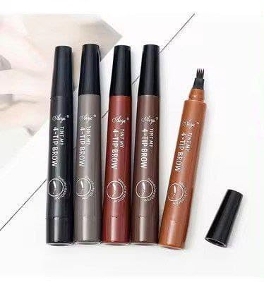 Multicolor 18277 eyebrow pencil with pointed tip, waterproof liquid makeup for long-lasting, natural-looking eyebrows.