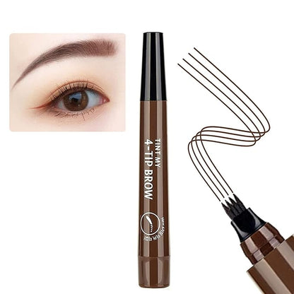 Multicolor 18277 eyebrow pencil with pointed tip, waterproof liquid makeup for long-lasting, natural-looking eyebrows.