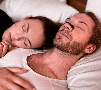 Pack of 15 skin-safe nasal strips and pads from 18277 for anti-snoring, better breathing, and comfortable sleep.