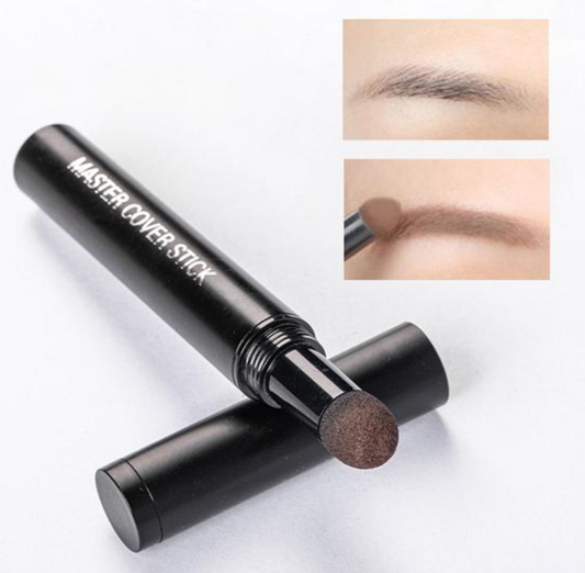 Portable eyebrow pencil by 18279 for hairline contouring and hair color dye, featuring shadow fill for natural-looking brows.