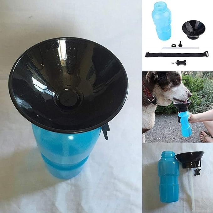 Pet Sipper portable water pump bowl and bottle for pets, featuring a compact aqua fresh water dispenser and mug style cup.