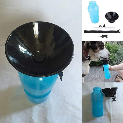 Pet Sipper portable water pump bowl and bottle for pets, featuring a compact aqua fresh water dispenser and mug style cup.