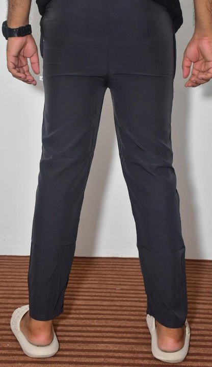 Multicolor men's solid striped track pants by 18359, casual boys trackpants and joggers with comfortable fit and stylish design.