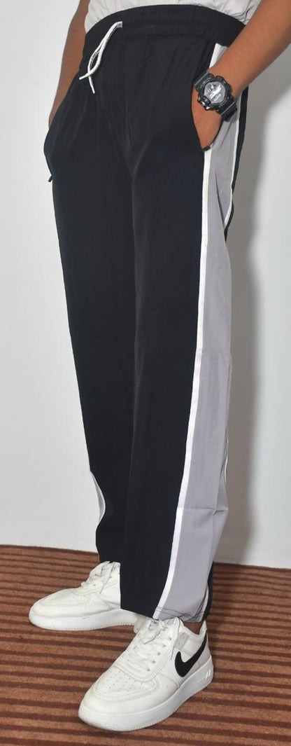 Multicolor boys' track pants and joggers from 18359, comfortable men's trouser pants suitable for casual wear.