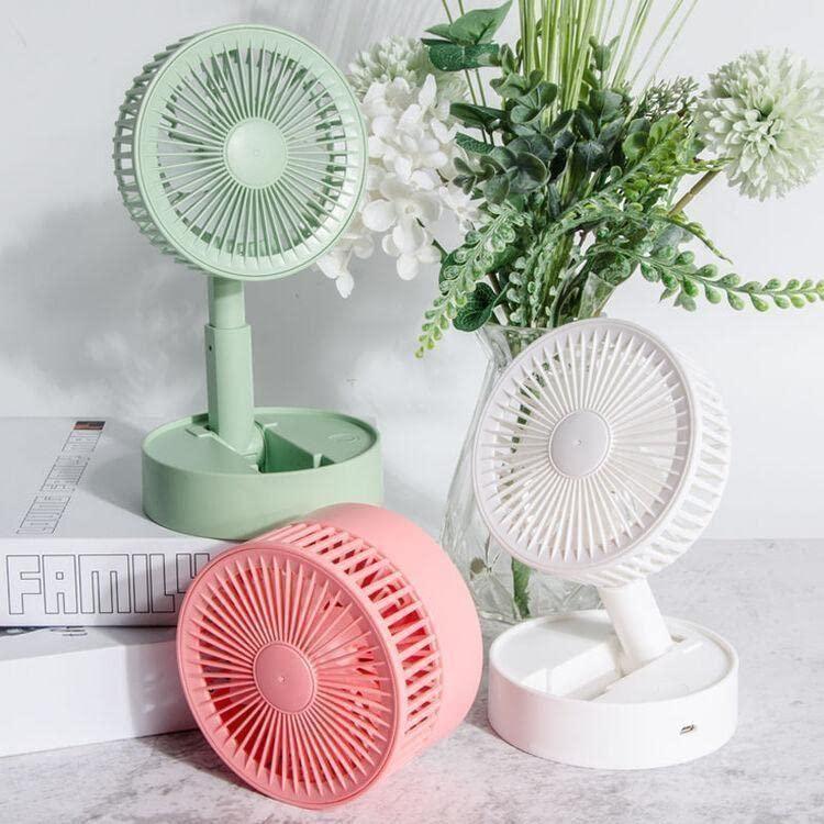 Green 18875 pedestal fan mini air cooler for cooling and air circulation in indoor spaces.