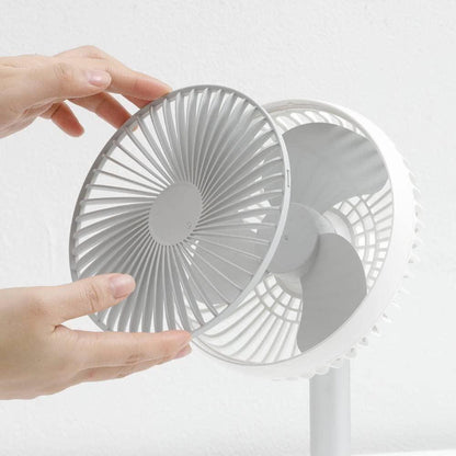 Green 18875 Mini Air Cooler Pedestal Fan for portable cooling, compact and easy to use.