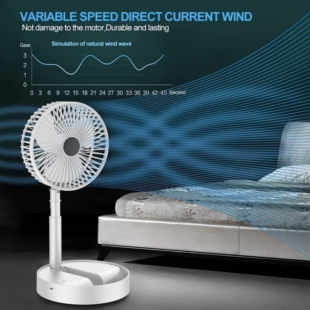 Green 18875 pedestal fan mini air cooler, compact fan with cooling features, ideal for small spaces and personal cooling.