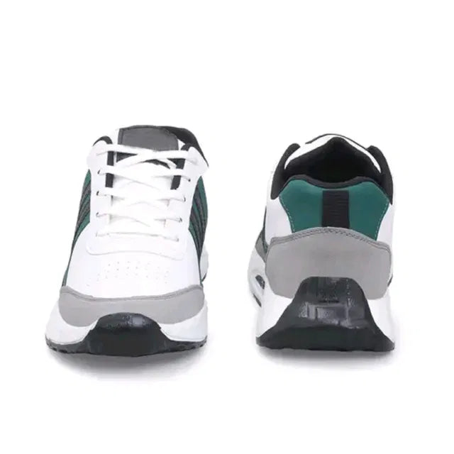 Green Anjrs men's casual shoes, sporty running and comfortable shoes for boys and men, stylish and versatile footwear.