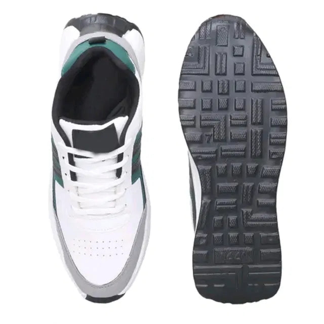 1889 men's casual sports shoes in green, designed for running and comfort, suitable for boys and men.