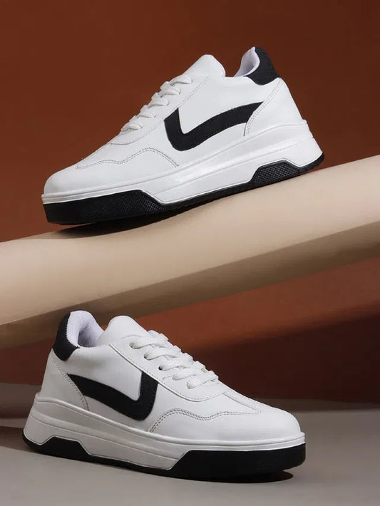 White 1889 men's casual shoes, sporty and comfortable, designed for running and everyday wear for girls and women.