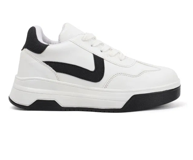 White men's casual shoes by 1889 featuring comfortable sports and running design for women and girls.