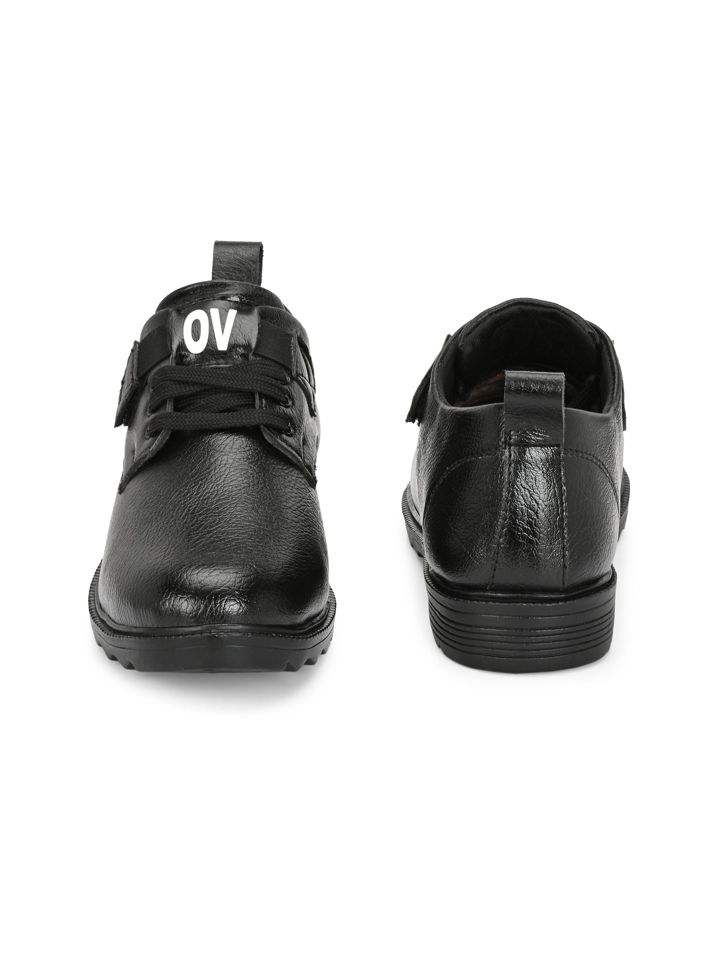 Black men's casual shoes by 18894, featuring a sleek design and comfortable fit, suitable for everyday wear.