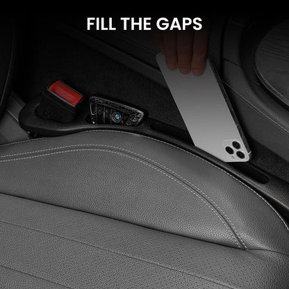 EVA car seat gap filler and organizer, 19202 brand, designed to fill gaps and prevent items from falling between car seats.