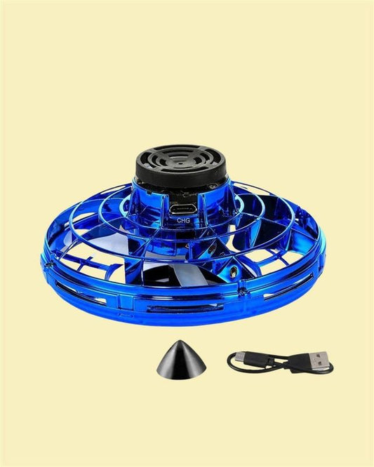 Colorful Magic Flying Orb Spinner electronic outdoor toy by 19202, featuring a vibrant, spinning orb for outdoor fun.