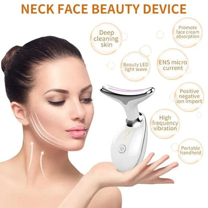 19202 neck and face firming wrinkle removal tool, skin lift device, double chin reducer, for facial and neck skin rejuvenation.
